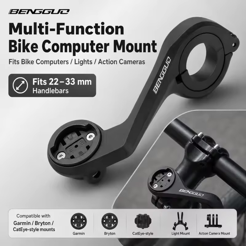 Bike Computer Gps - GPS バイクコンピューターマウントホルダー延長ブラケット GARMIN XOSS IGPSPORT Magene