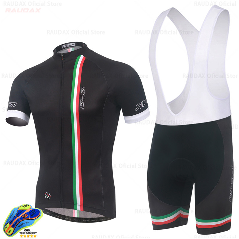 Cycling Gear Italy - 2026 イタリアサイクリングジャージセット夏サイクリング服 MTB バイク服制服マイヨロパ Ciclismo 男サイクリング自転車スーツ