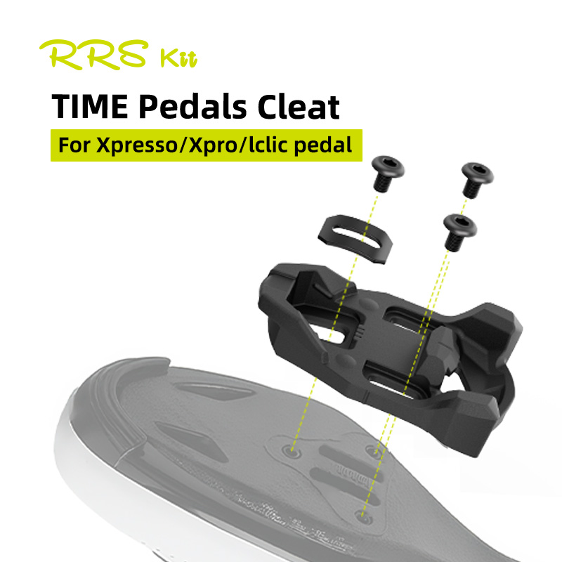 Road Bike Cleats - RRSKIT ロードバイクペダルクリートセット滑り止めプラスチックサイクリングペダルタイム IClic XPro XPresso ロードバイククリートロック用