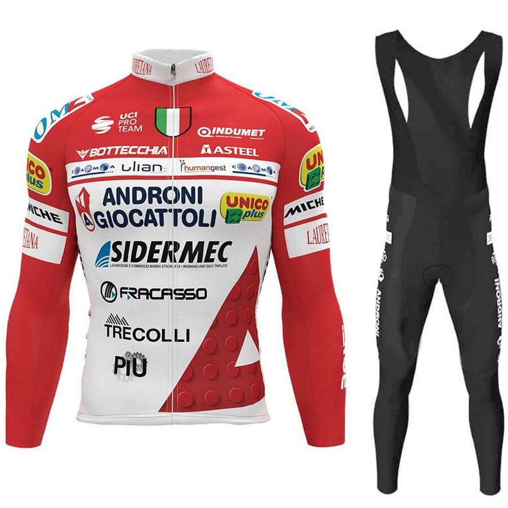 Cycling Gear Italy - 男性用サイクリングウェア,サイクリングウェア,長袖,イタリアのツアー,2020,または秋用