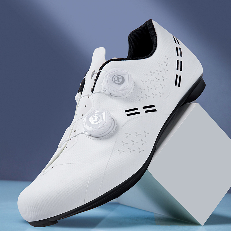 Road Bike Cleats - サイクリングシューズ更新モデル MTB バイク男性レーシングコンテストセルフロックスピード自転車スニーカー女性クリートロードサイクリングシューズ