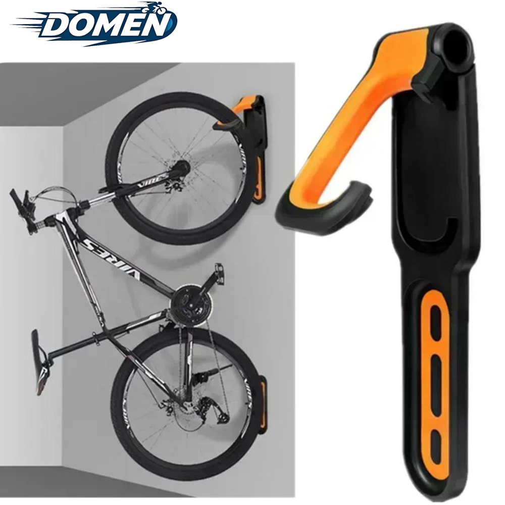 Cycling Gear Wall Organizer - DOMEN 自転車壁掛けラック MTB バイクサポートスタンドブラケットホルダー サイクリングパーキングバックル ロードバイク収納