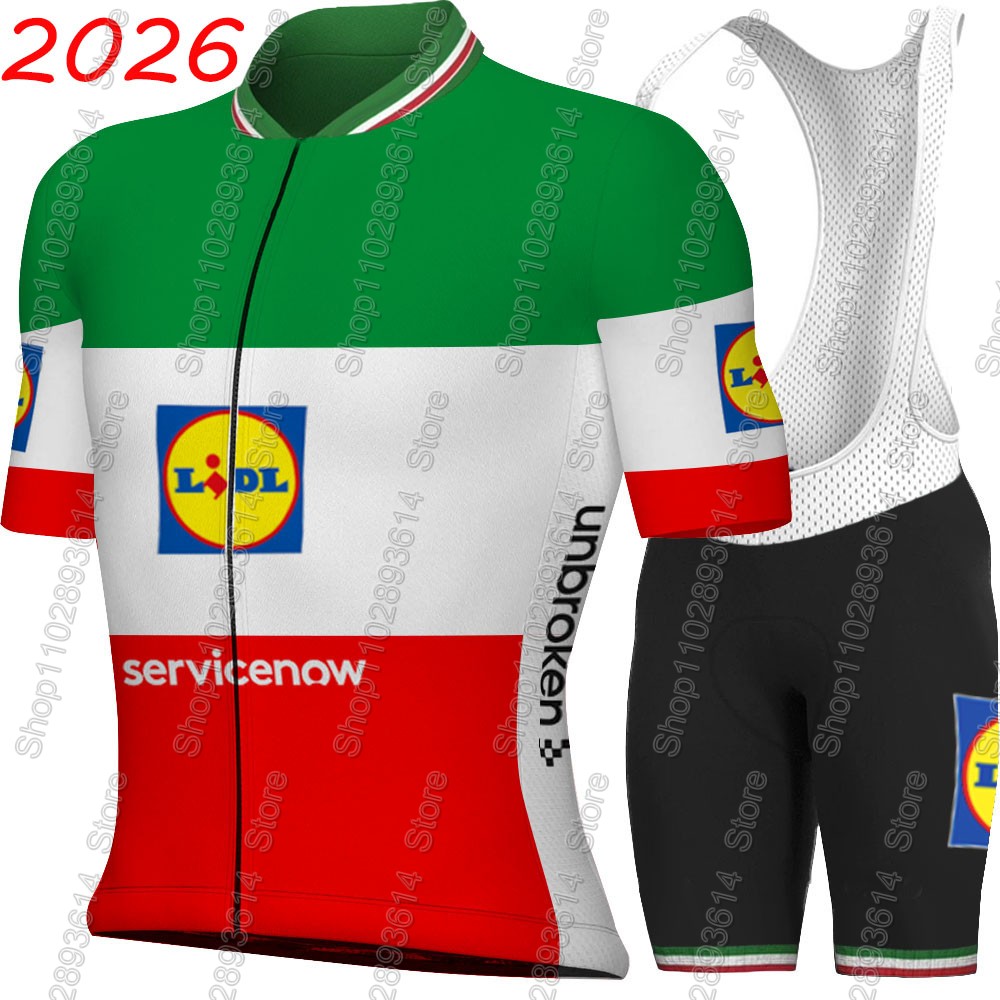 Cycling Gear Italy - リドル 2026 サイクリングジャージセット メンズ 半袖 イタリアチームウェア