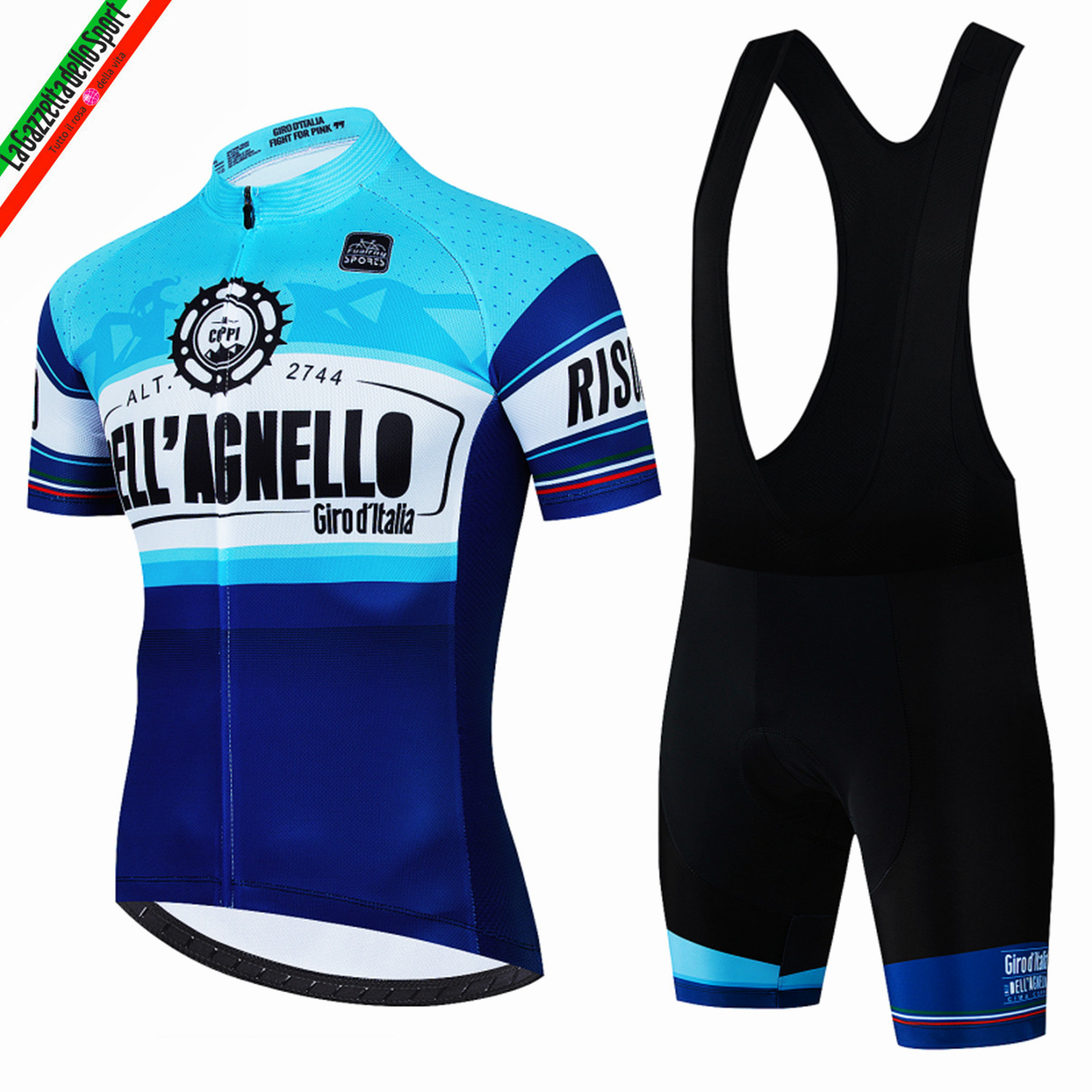 イタリアツアー自転車ウェアサイクリングジャージセットサマーロ - Cycling Gear Italy のレビューと価格