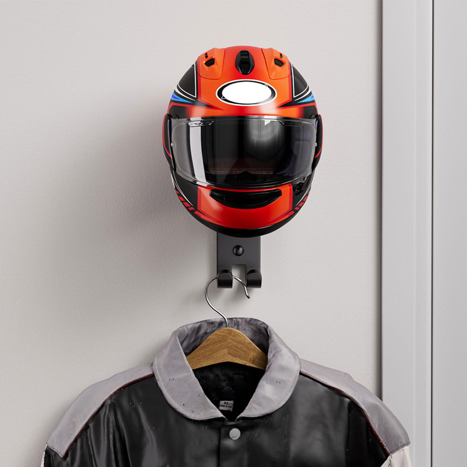 ヘルメットホルダー ウォールマウント オートバイ用ギアラック - Cycling Gear Wall Mount のレビューと価格