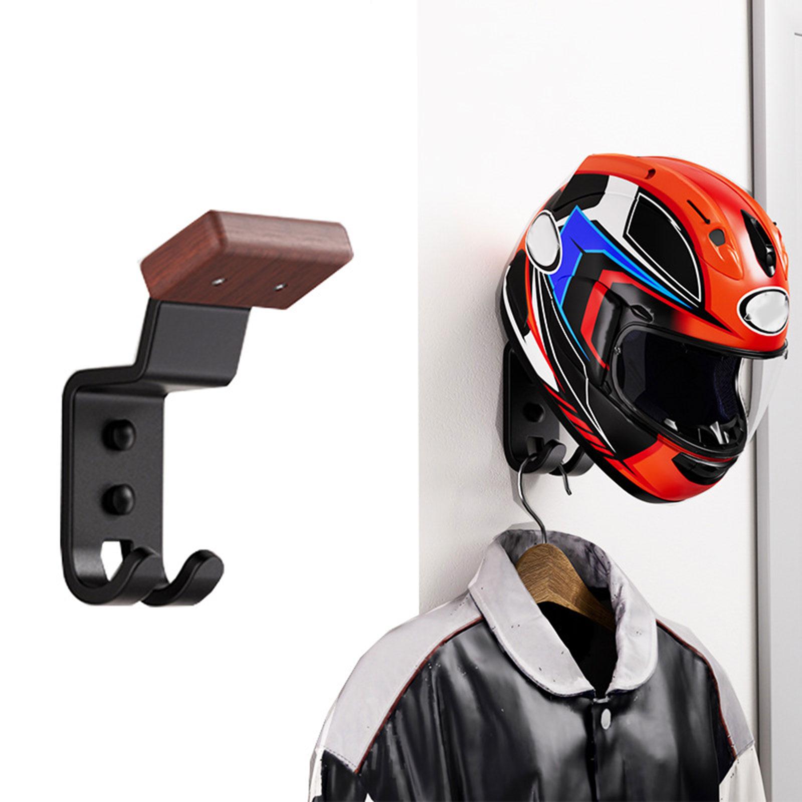 ヘルメットホルダー ウォールマウント オートバイ用ギアラック - Cycling Gear Wall Mount のレビューと価格