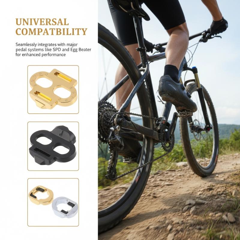 自転車クリートアダプター ペダルコンバーター 簡単取り付け  - Road Bike Cleats のレビューと価格