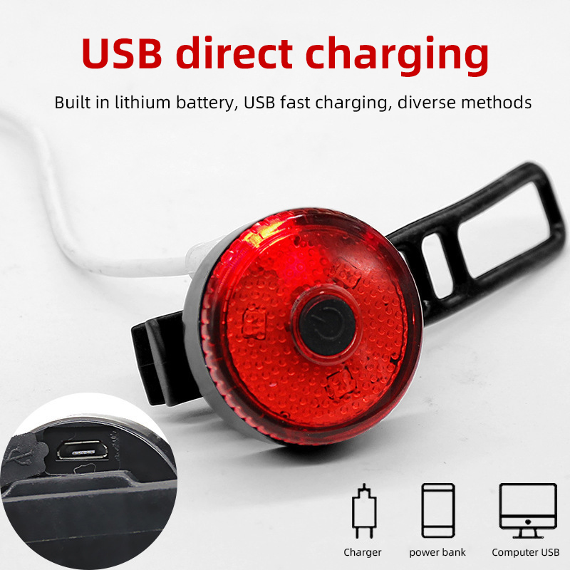 自転車テールランプヘッドライト防水 LED 警告灯マウンテン - Bike Tail Light のレビューと価格