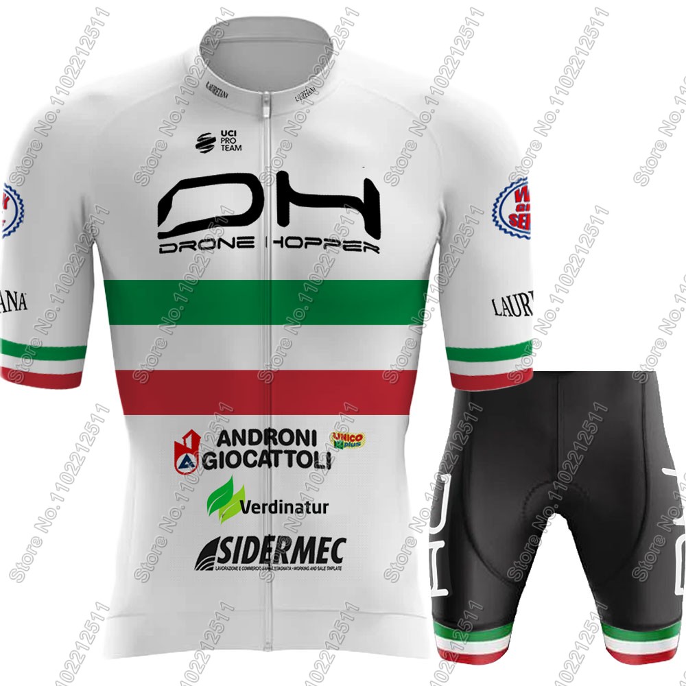 アンドロニチームサイクリングジャージーセット男性用、半袖服、 - Cycling Gear Italy のレビューと価格