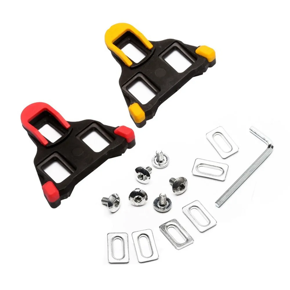 ロードバイクペダルクリート SPD SL 自転車ペダルプレー - Road Bike Cleats のレビューと価格