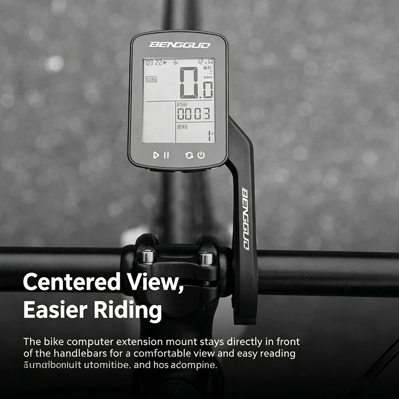 GPS バイクコンピューターマウントホルダー延長ブラケット  - Bike Computer Gps のレビューと価格