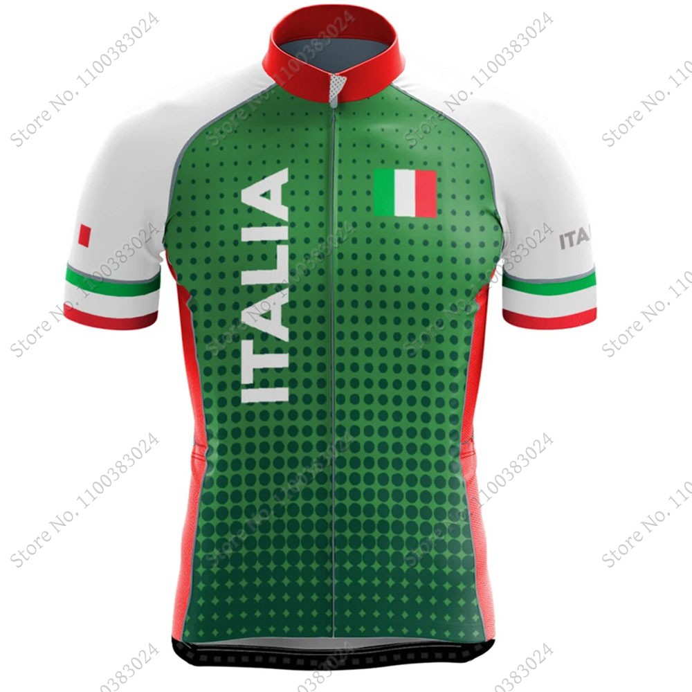 イタリア国旗のサイクリングジャージ,自転車服,マウンテンバイ - Cycling Gear Italy のレビューと価格