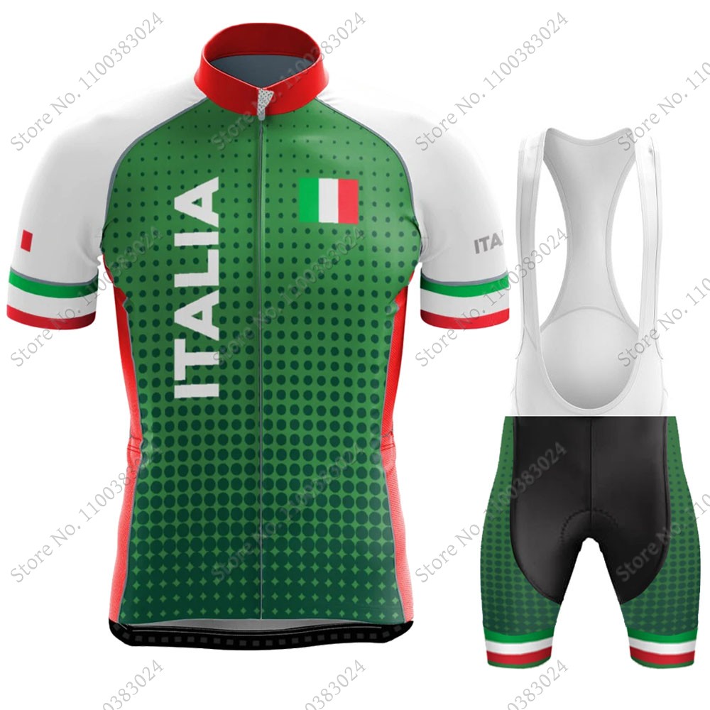 イタリア国旗のサイクリングジャージ,自転車服,マウンテンバイ - Cycling Gear Italy のレビューと価格