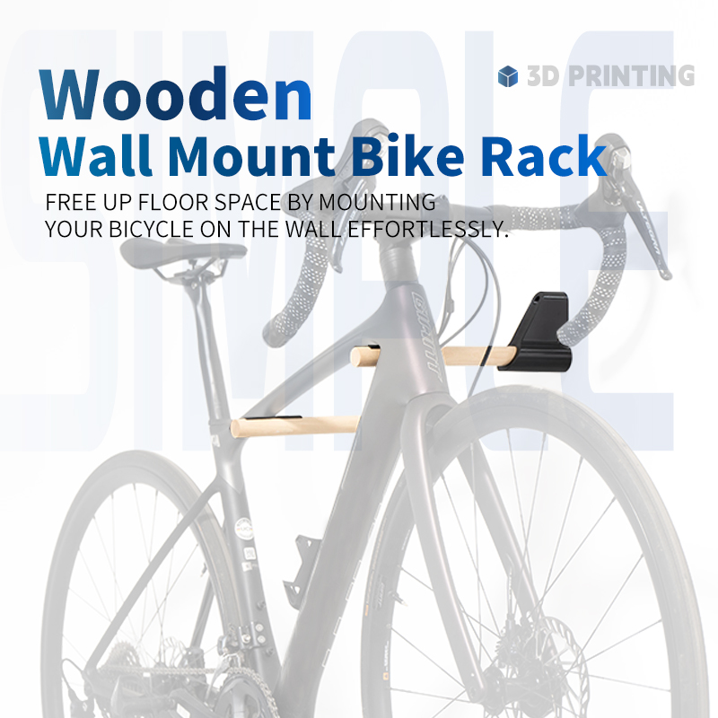 自転車収納ハンガー 壁掛け式自転車収納ラック 木製無垢材 壁 - Cycling Gear Wall Mount のレビューと価格