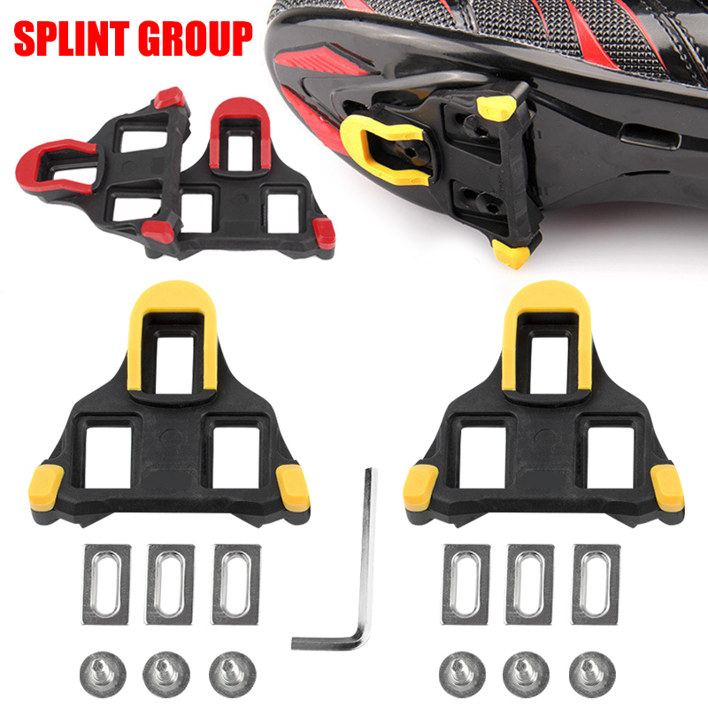 ロードバイクペダルクリート SPD SL 自転車ペダルプレー - Road Bike Cleats のレビューと価格