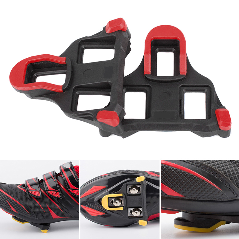 ロードバイクペダルクリート SPD SL 自転車ペダルプレー - Road Bike Cleats のレビューと価格