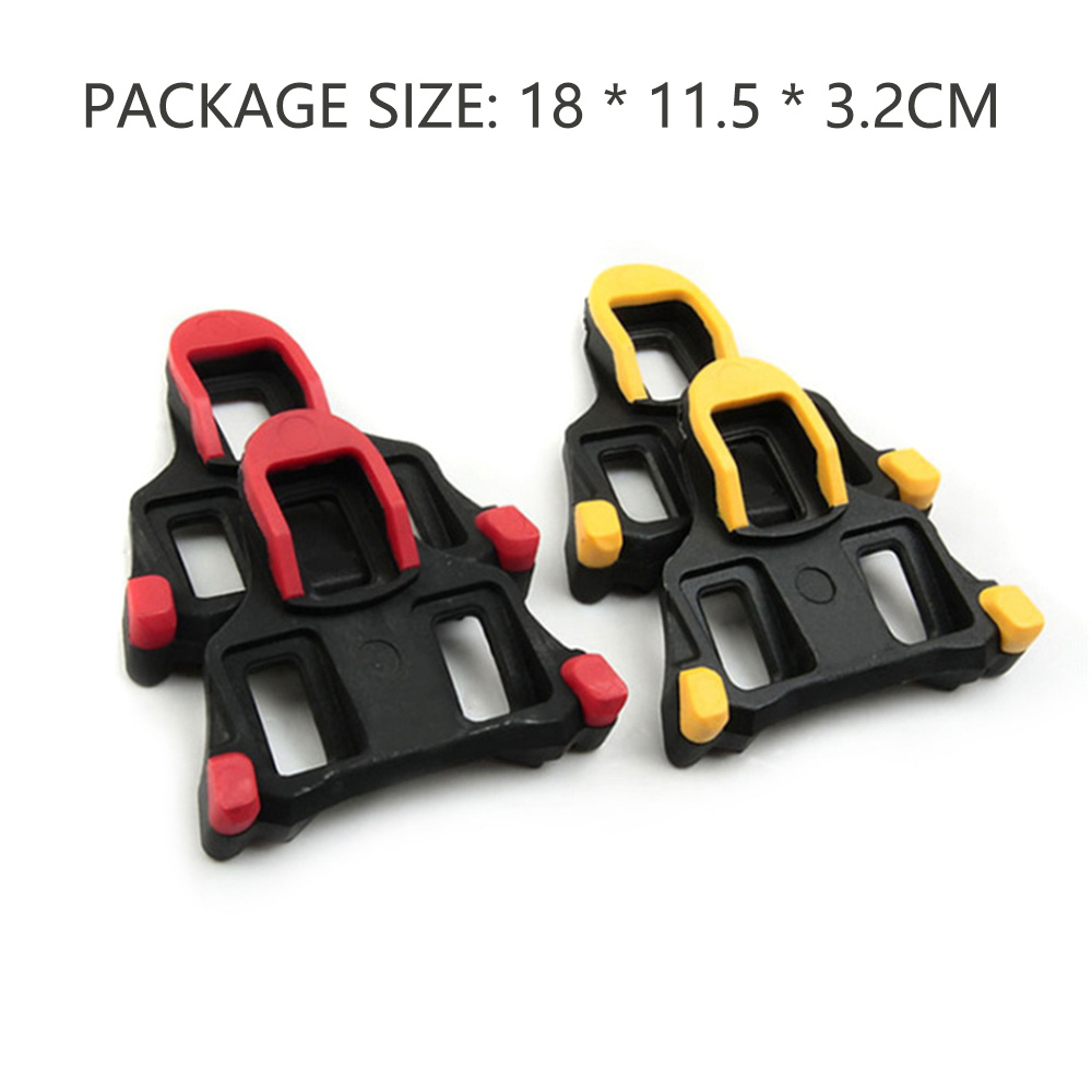 ロードバイクペダルクリート SPD SL 自転車ペダルプレー - Road Bike Cleats のレビューと価格