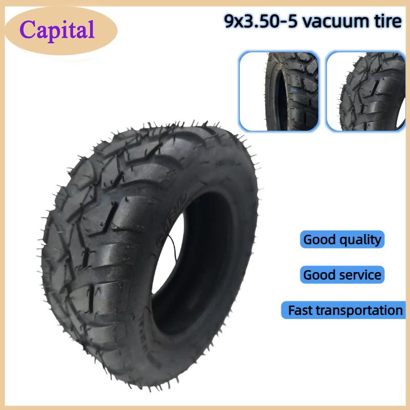 9x3.50-5 電動スクーター真空タイヤ 9 インチマウン - Road Bike Tire のレビューと価格