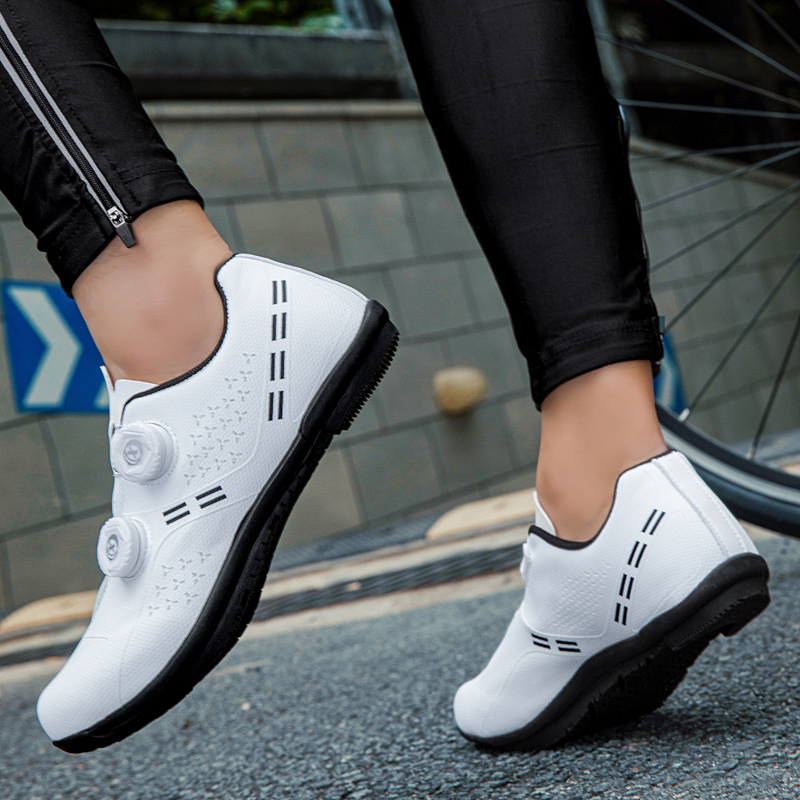 サイクリングシューズ更新モデル MTB バイク男性レーシング - Road Bike Cleats のレビューと価格