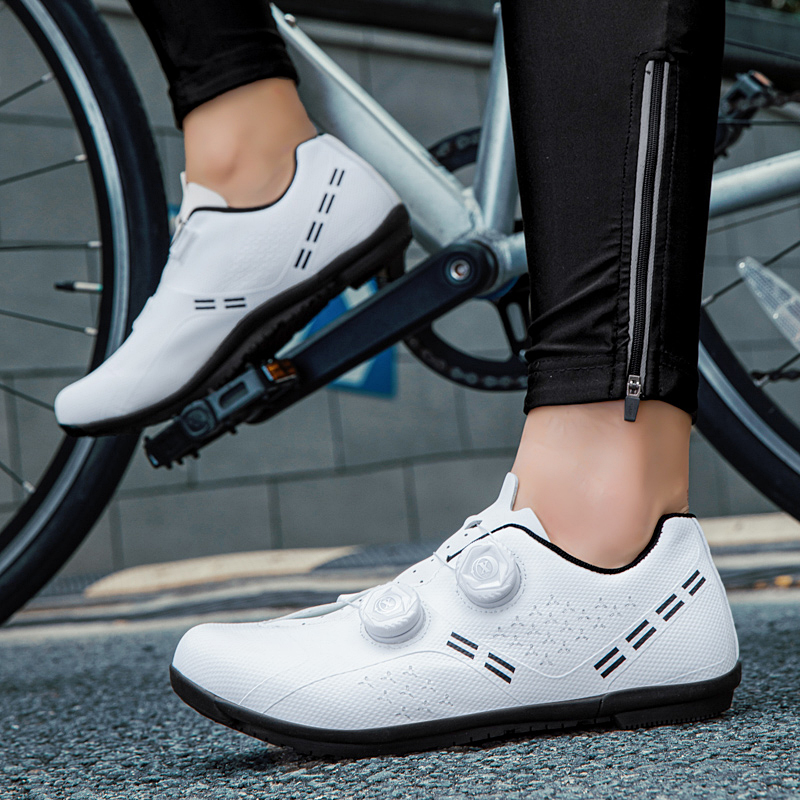 サイクリングシューズ更新モデル MTB バイク男性レーシング - Road Bike Cleats のレビューと価格