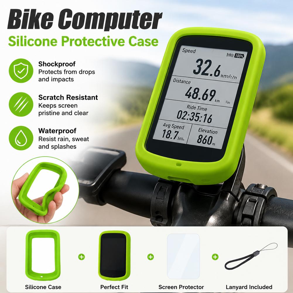 シリコン保護カバー iGPSPORT BSC500 ブラック - Bike Computer Gps のレビューと価格