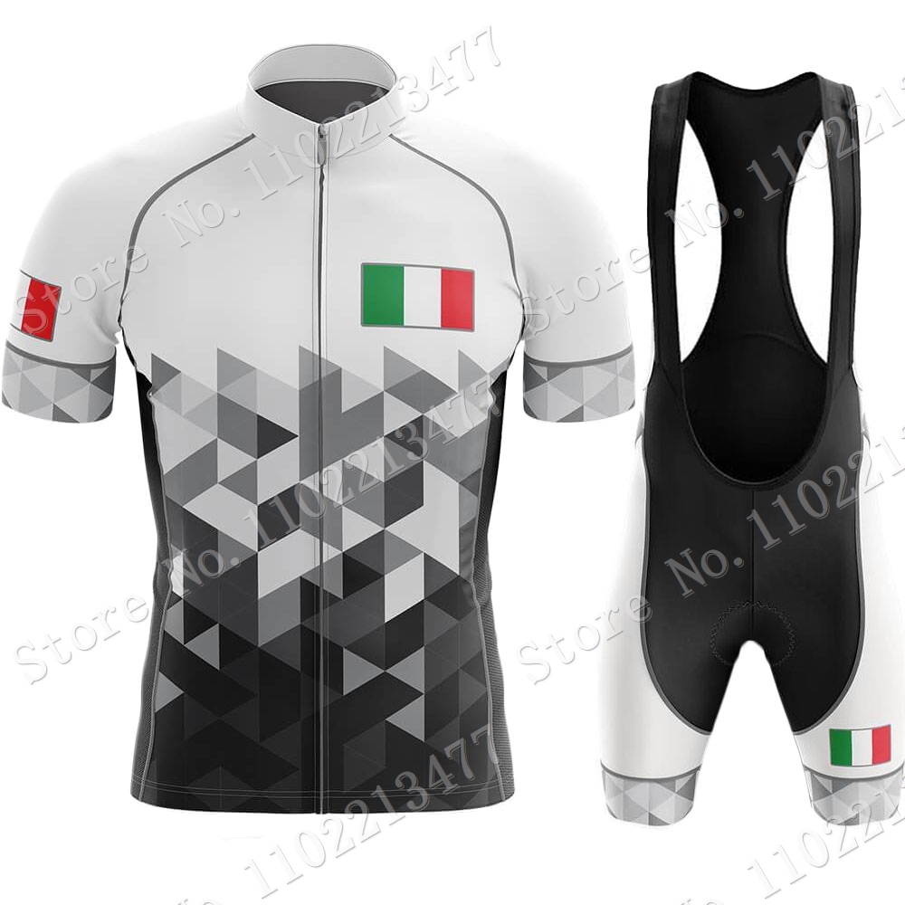イタリア国内サイクリングジャージセット,男性用,ロードバイク - Cycling Gear Italy のレビューと価格