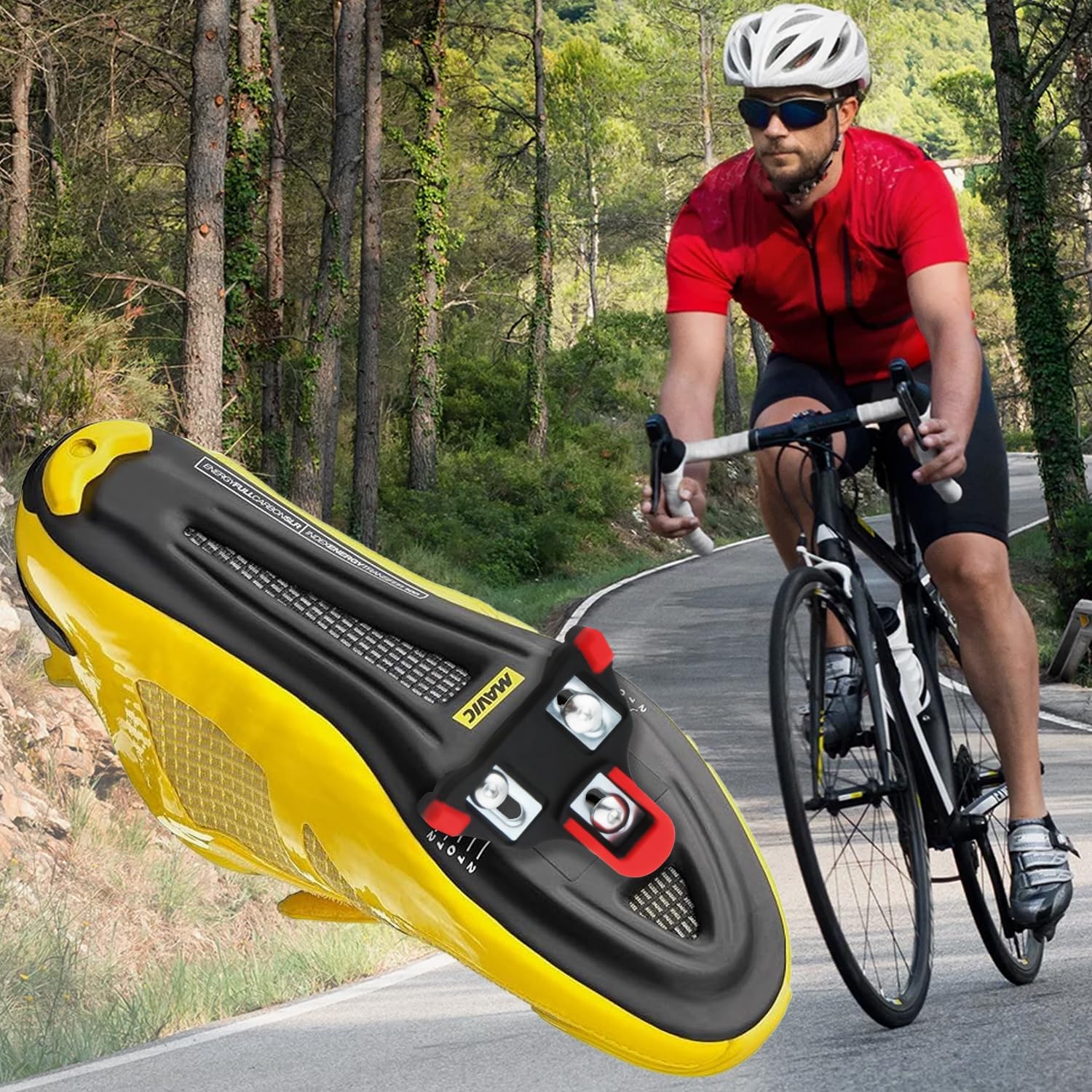 レーシングバイクペダルセット シマノ SPD SL用 シマノ - Road Bike Cleats のレビューと価格
