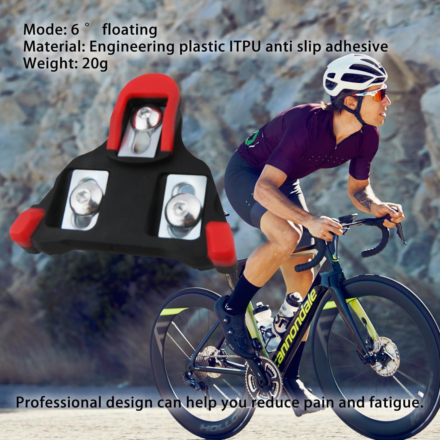 レーシングバイクペダルセット シマノ SPD SL用 シマノ - Road Bike Cleats のレビューと価格
