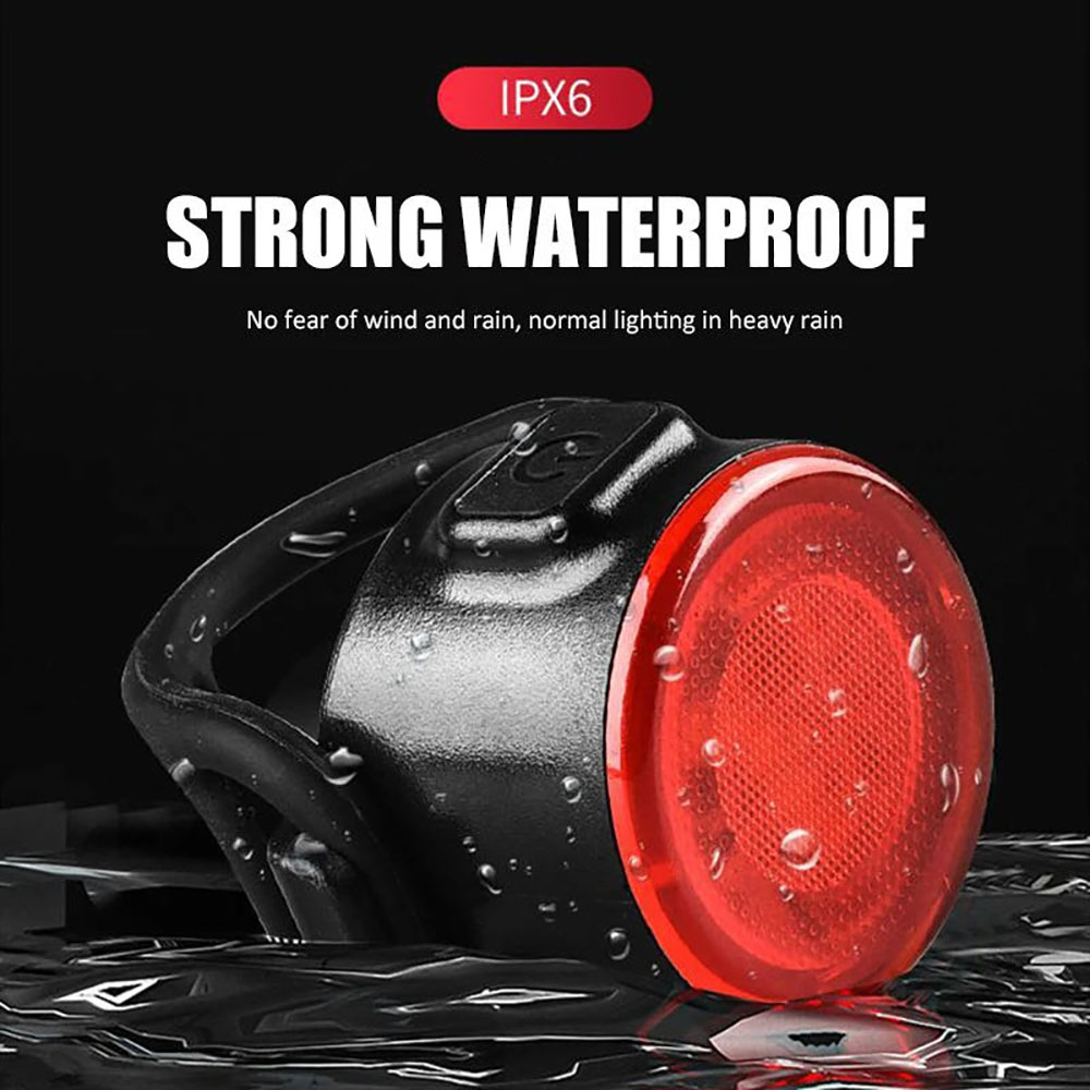 USB充電式防水LED自転車ライトセット、超高輝度フロントヘ - Bike Tail Light のレビューと価格