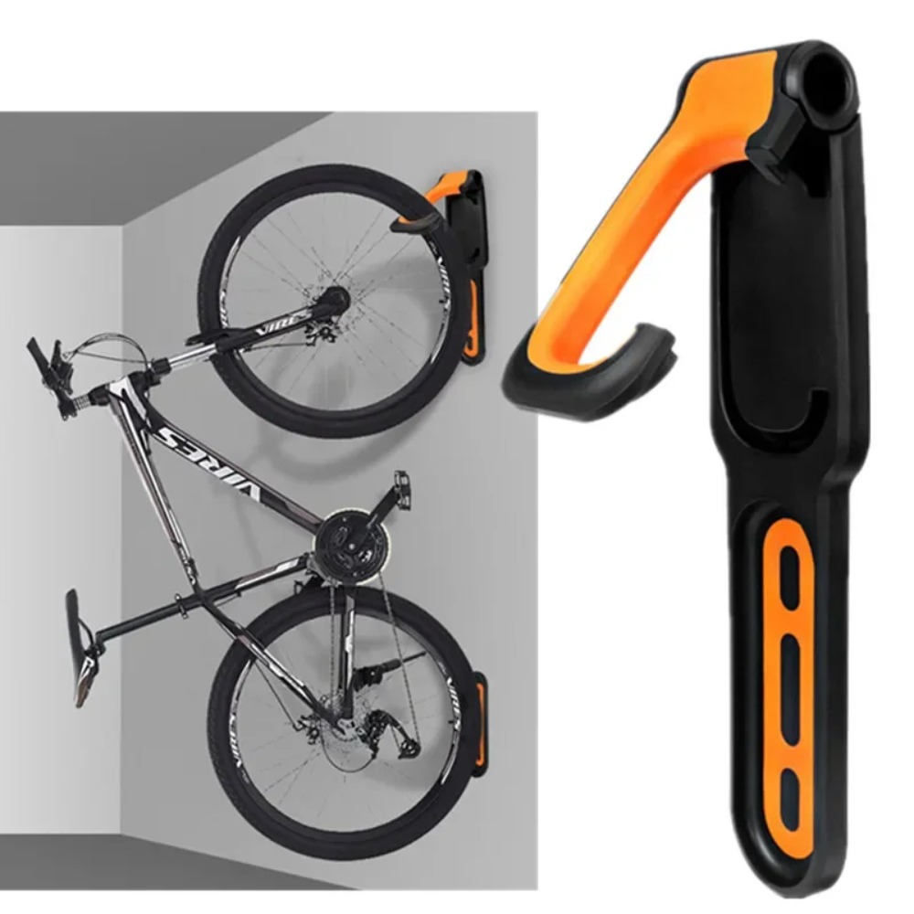 1PC 自転車壁掛けラックロードバイク収納固定吊り下げフック - Cycling Gear Wall Organizer のレビューと価格